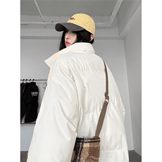 现货抖音得物可供视频冬季三防加厚羽绒棉衣外套面包棉服AM999，男装棉衣，电商A443