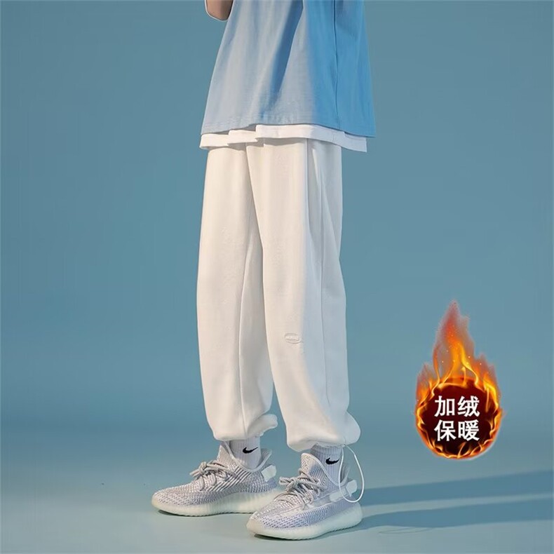 1506-1/KRKZ06191/P39宽松九分裤学生纯色阔腿休闲裤,男装休闲裤,星座1506-1