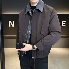 标50白鸭绒轻薄夹克式男装羽绒服冬季外套B317-Y8023-P195，男装夹克，电商B317
