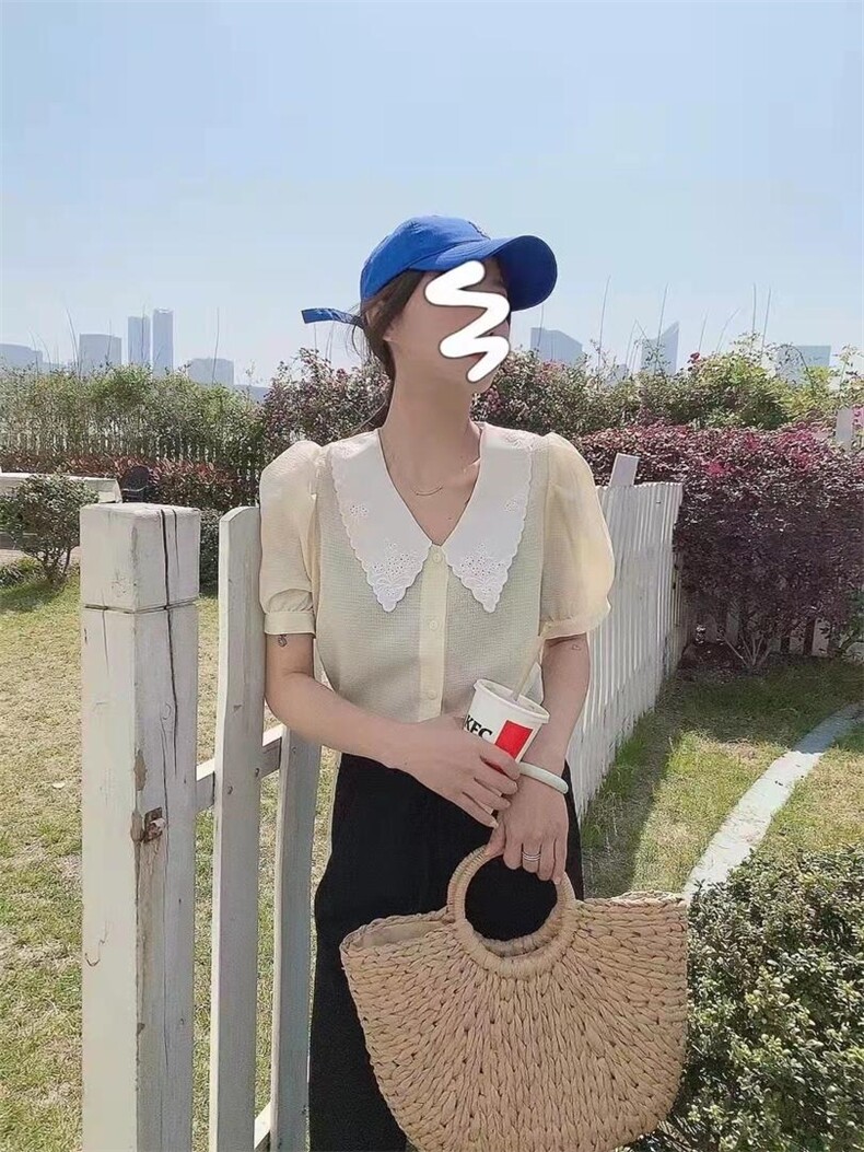 夏季新款公主领衬衣，其它，YEAXIU(6F)