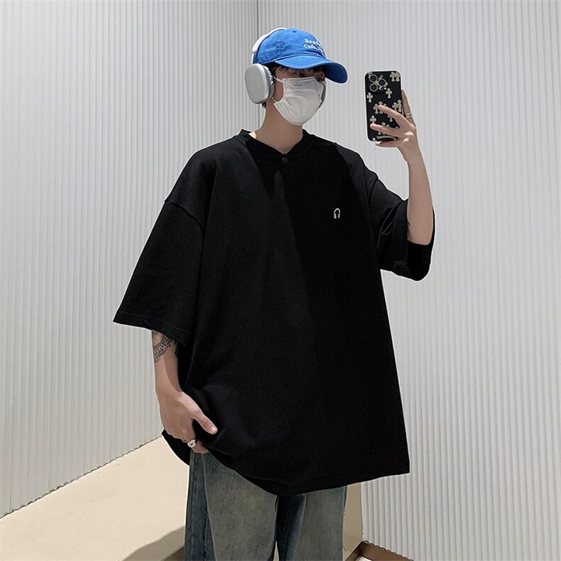 Q429-P28POLO衫2025夏季日系简约标准短袖潮流潮ins新款时尚,男装Polo衫,星座911-1