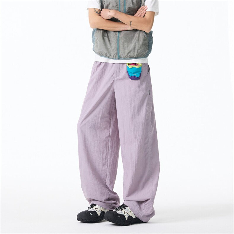 抖音品质夏季新款户外机能宽松休闲速干裤B315-K25715-特p40控78,男装休闲裤,电商B315