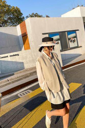 现货春款分割马甲，女装马夹，ZTS