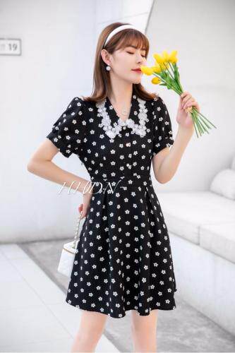 2021年夏季新款韩版修身连衣裙，女装连衣裙，红火丹妮