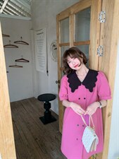 现货连衣裙，女装连衣裙，约她