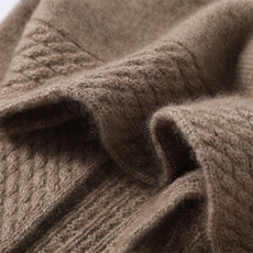 2025年秋季新款针织颗粒羊绒围巾时尚休闲通勤百搭，围巾，喜润羊绒