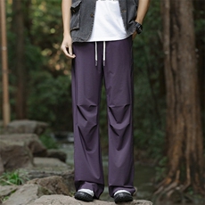 夏季工装裤男直筒休闲裤美式高街时尚长裤子潮K963-P40，男装休闲裤，星座308B-2