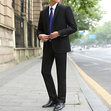 XS-9XL西服套装男士三件套西装职业正装结婚礼服加大码189款，男装西服，星座802