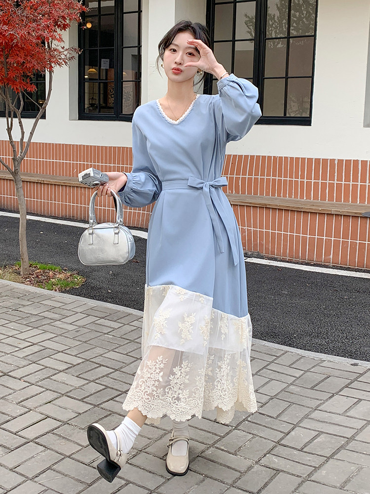 25春款新中式显瘦假两件套连衣裙-浙宝208-9002款-P135K208,女装连衣裙,浙宝208