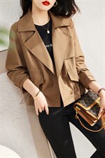 时尚韩版宽松显瘦牛仔连衣裙女春秋季新款休闲百搭长袖裙子，女装风衣，姿衣坊