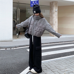 2025现货主推70毛双面呢拼90白鸭绒羽绒服191-6398-P295-K428图片