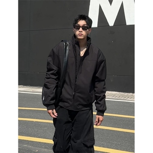 美式飞行员夹克棉服男冬季百搭cleanfit立领棉衣外套MF3665-特P62图片