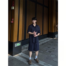 藏蓝色套装