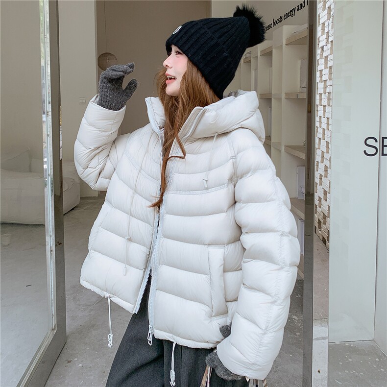 现货25冬排骨连帽保暖短款白鸭绒外套2C293-Q912-P335-K518,女装羽绒服,2C293