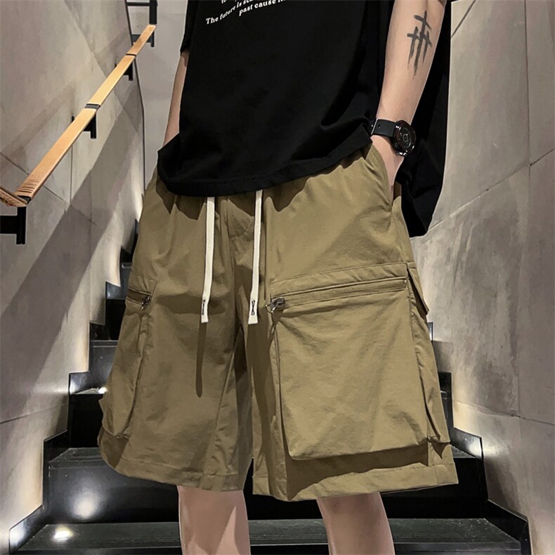 美式机能工装短裤款夏季速干宽松直筒休闲五分裤A406K605特P40,男装牛仔裤,星座309（原A406）
