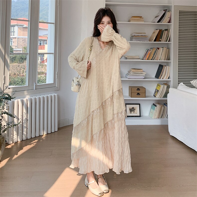 有货新款秋冬法式鱼尾连衣裙AD7706-P155K238,女装连衣裙,2B187