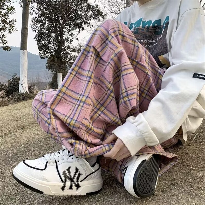男新款青少年时尚毛呢刺绣休闲裤 A875 P37图片