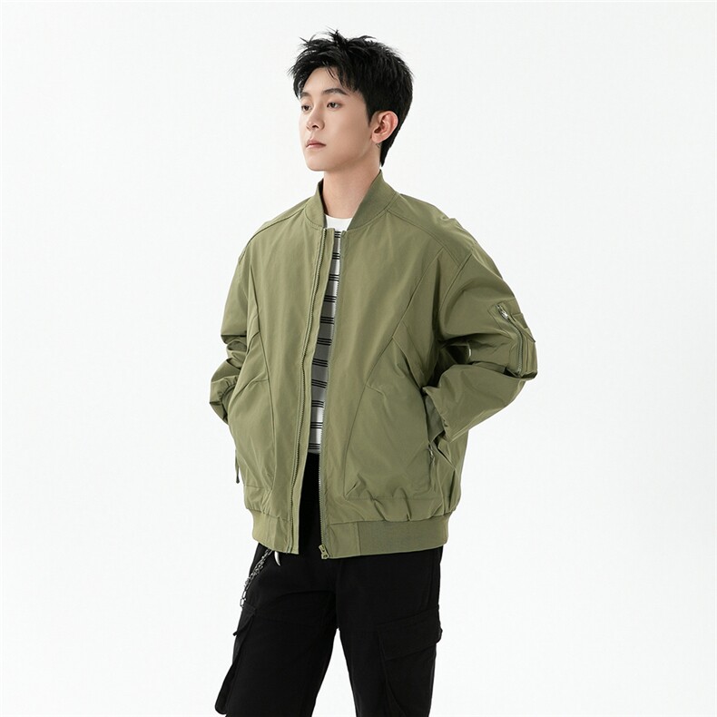 时尚夹克三防立领冲锋衣工装飞行夹克潮外套男装XZ212-QJK064-P52,男装夹克,星座212
