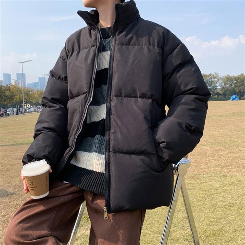 现货高品质美式高街冬季重磅三防羽绒棉衣男女加厚外套棉服冬，男装棉衣，电商A486