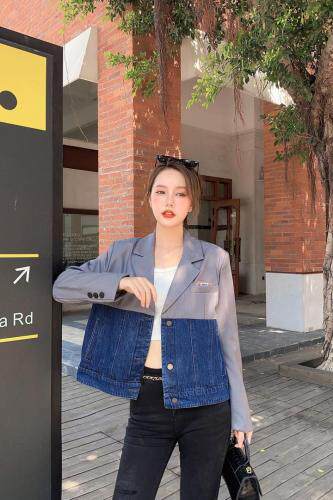 爆版牛在拼接西服非常好卖，其它，金地雪