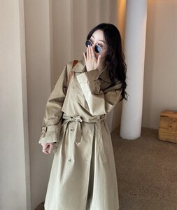 香丽迪秋装新款风衣图片