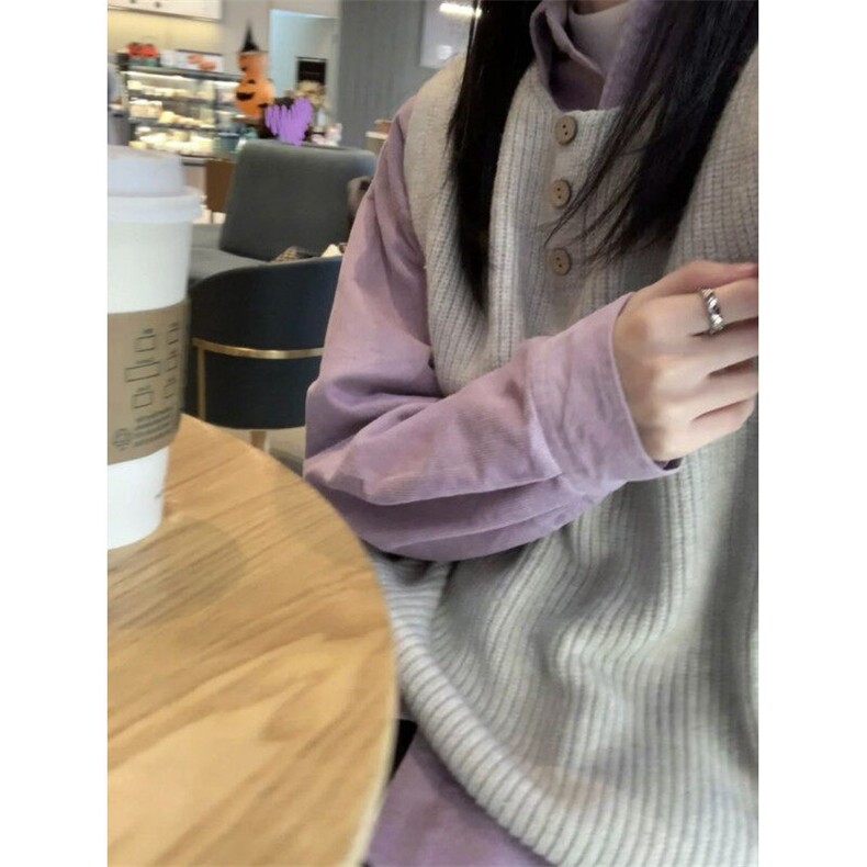 韩系紫色灯芯绒衬衫春秋叠穿内搭衬衫ZC091-特批36,男装衬衫,星座313A(原308A-2)