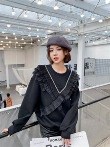 时尚拼接卫衣,女装卫衣/绒衫,非次元