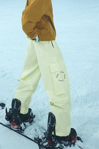 单板登山裤男女中性保暖加厚银狐绒滑雪裤K1073J加绒-P85控128图片