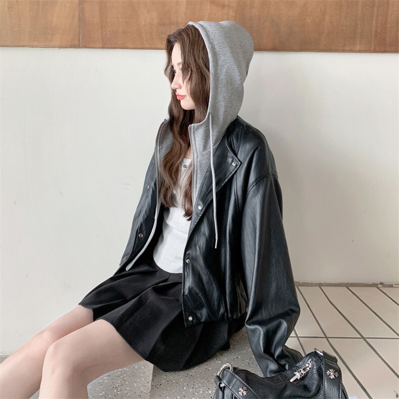 现货新款短外套皮衣217-1091-185-268图片