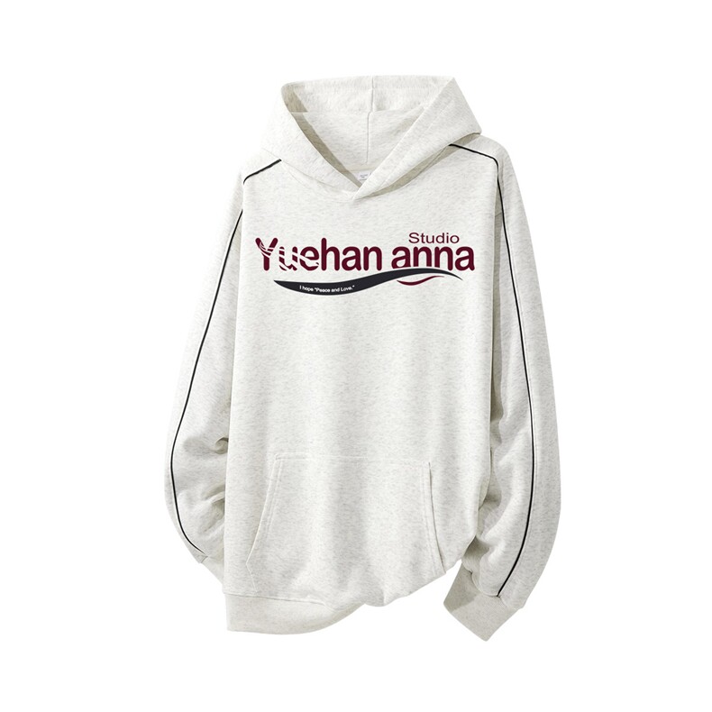 得物供货、复合重磅420克现货连帽卫衣宽松HD019-1-WYT25244-P45图片