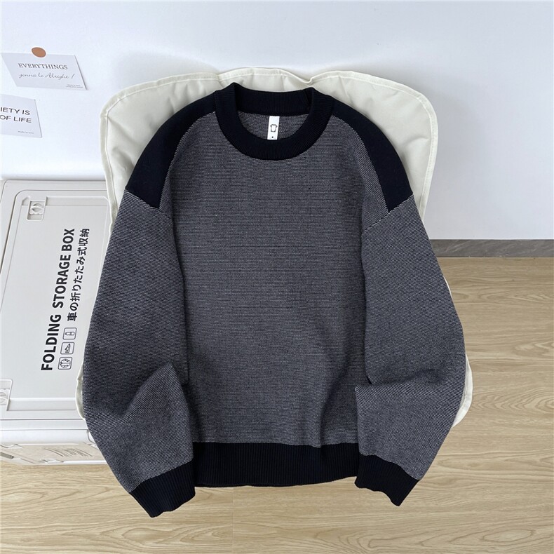 1506-1/MM9191/P62套头男士毛衣包芯纱宽松百搭时尚潮牌休闲毛衣,男装针织衫/毛衣,星座1506-1