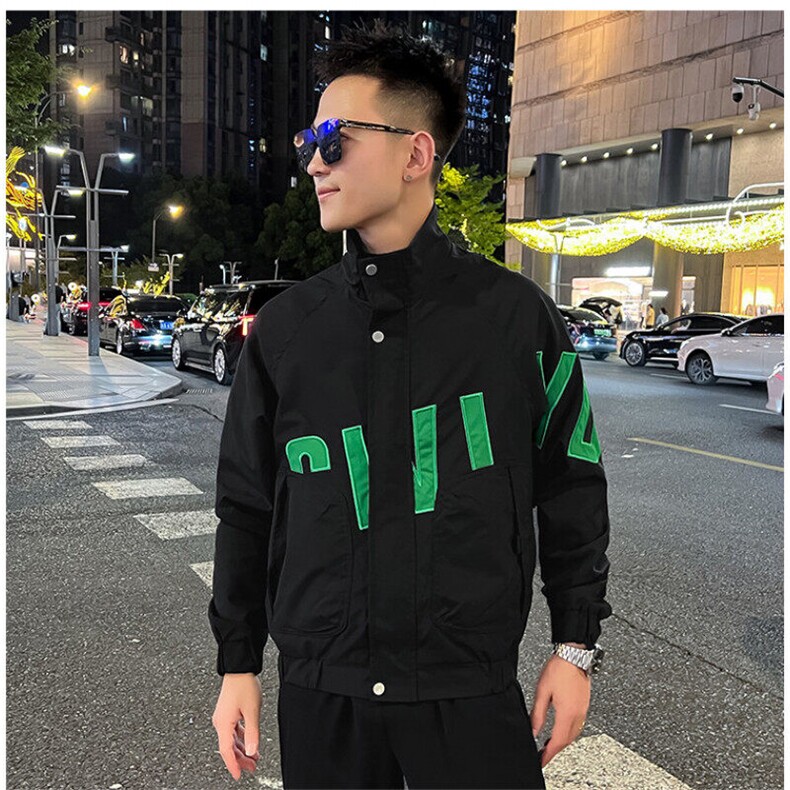工装外套男新款潮流短款夹克衣服男士春秋款上衣,男装夹克,星座1013