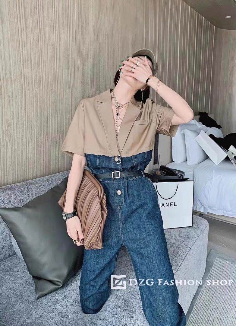 时尚潮流休闲连体裤，女装连体裤，香雪琳