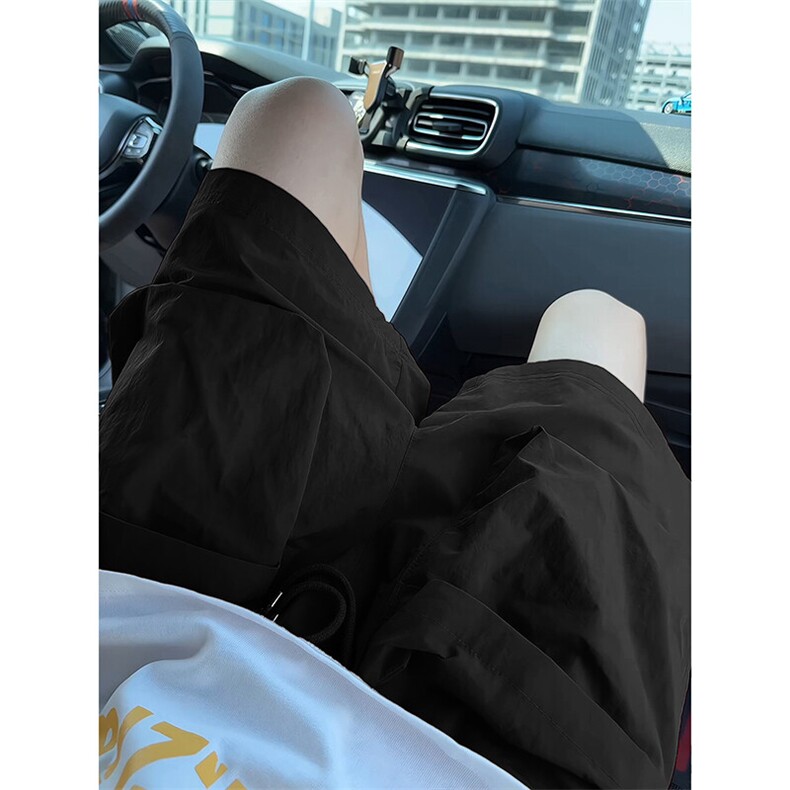 休闲小众潮牌百搭韩版裤子街头工装运动大口袋短裤K775TP25无差价,男装休闲裤,电商A102B