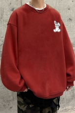 主推款可持续提供视频抖音宽松圆领卫衣D223A-YL23128特P28，男装卫衣，电商019-1