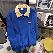 男春季polo潮流时尚休闲长袖Y755P35，男装Polo衫，星座1116-2
