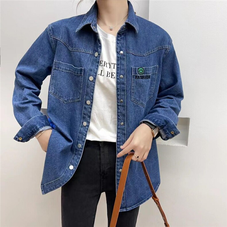 YZ2022春装系列牛仔衬衫外套上新，女装衬衫，Y·Z 羽倬