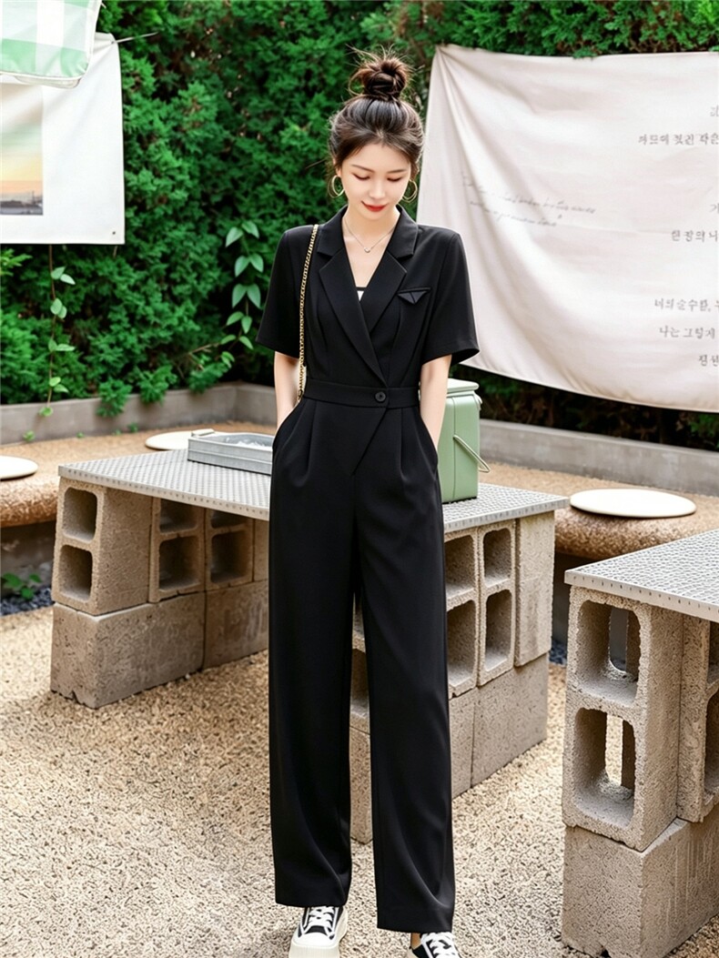 2026年夏季中高腰时尚连体裤女装连衣裤,女装连体裤,微微衣阁