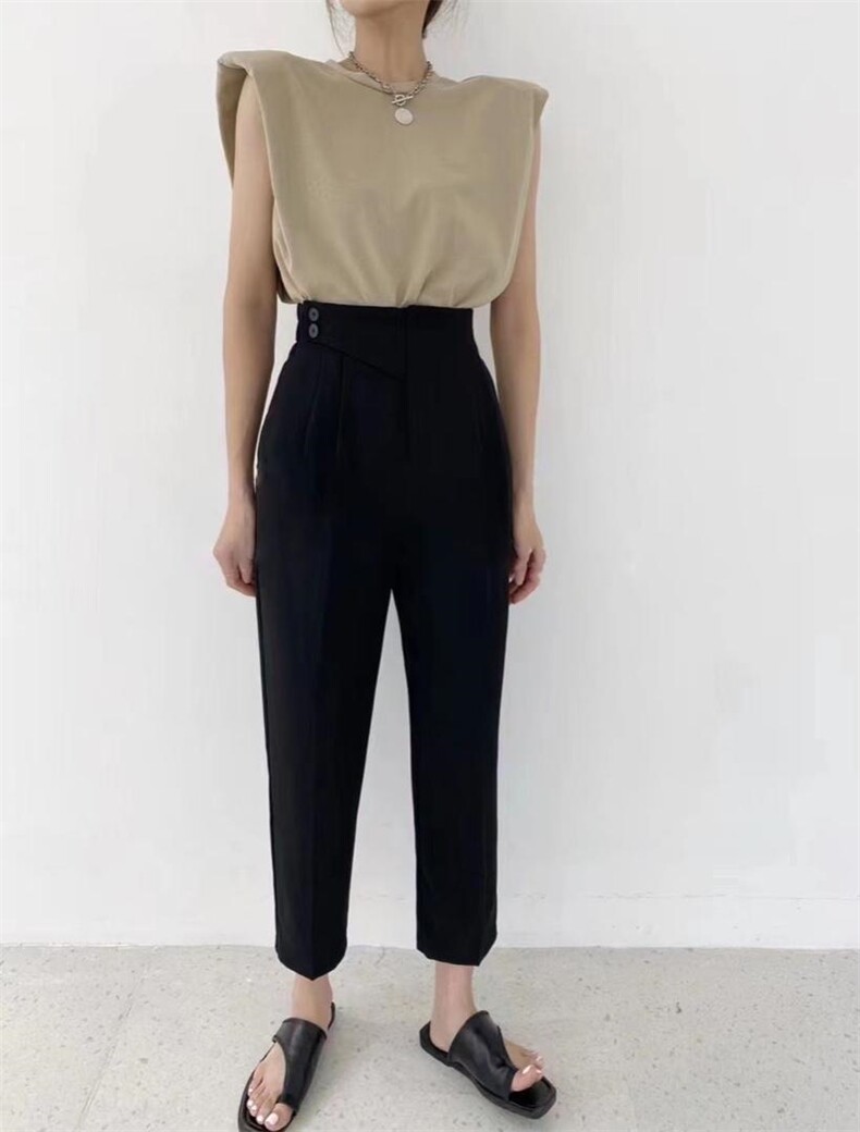 现货烟管小脚裤4色,女装其它,帛糸霓娜