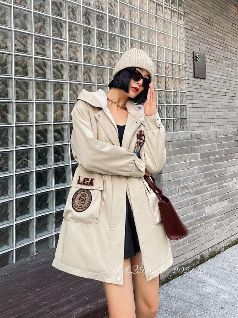 冬季新款派克服，其它，雅琪娜