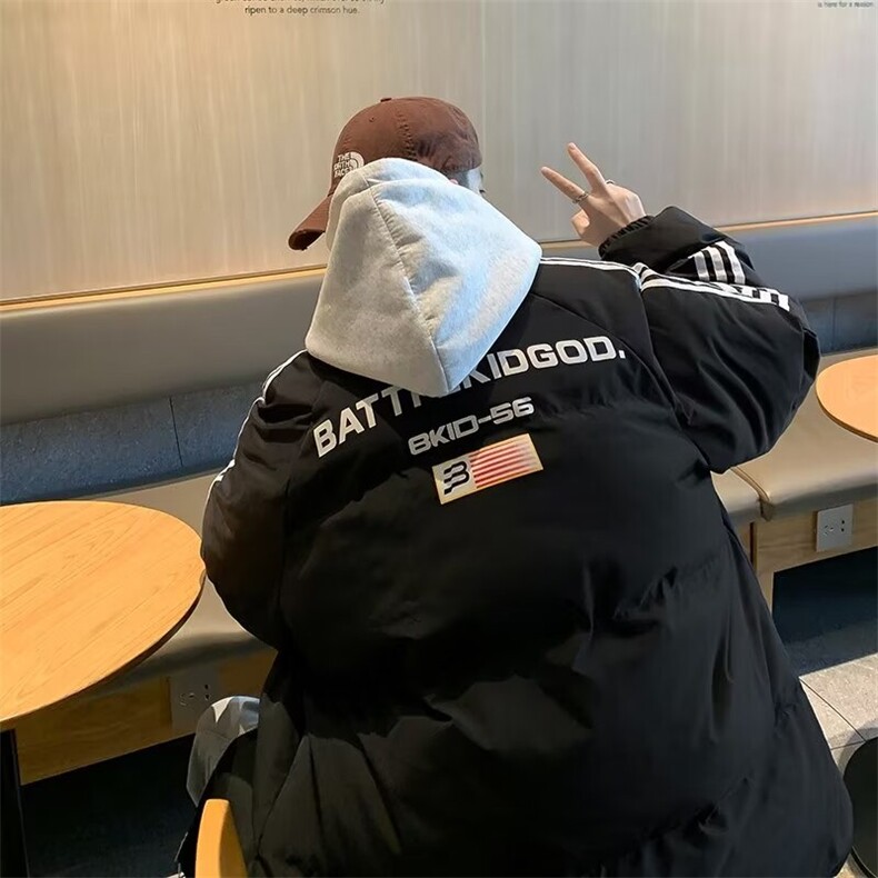 新款棉衣男冬季棉袄外套韩版潮流面包服  M9901 P85图片