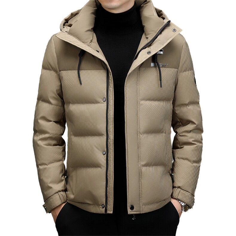 DF8038钱塘2020-2时尚休闲冬季厚款连帽中年男士羽绒服P263,男装羽绒服,钱塘207-2