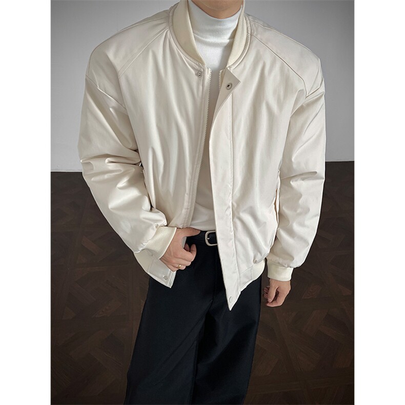支持二开冬装加棉加厚夹克外套棉衣男女立领棒球服棉服M815-P65,男装夹克,电商A441