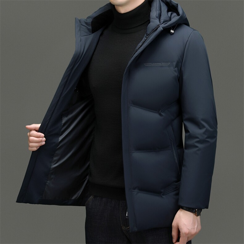 CS992303钱塘2020-2商务休闲冬季百搭中年男士羽绒服外套P263，男装羽绒服，钱塘207-2