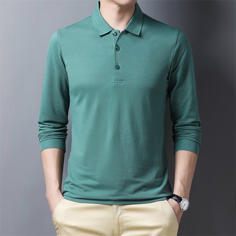 CG8138男式秋季服装新款长袖T恤青年翻领卫衣四季打底体恤P53,男装T恤,电商B360