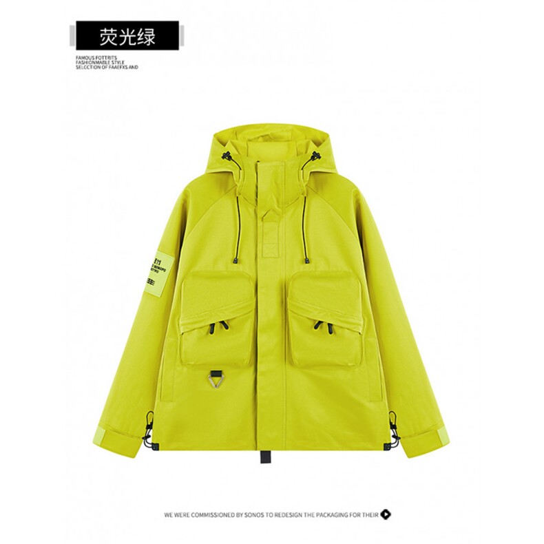 现货特批冲锋衣机能夹克高街美式复古工装秋季登山服JK1967-P75图片