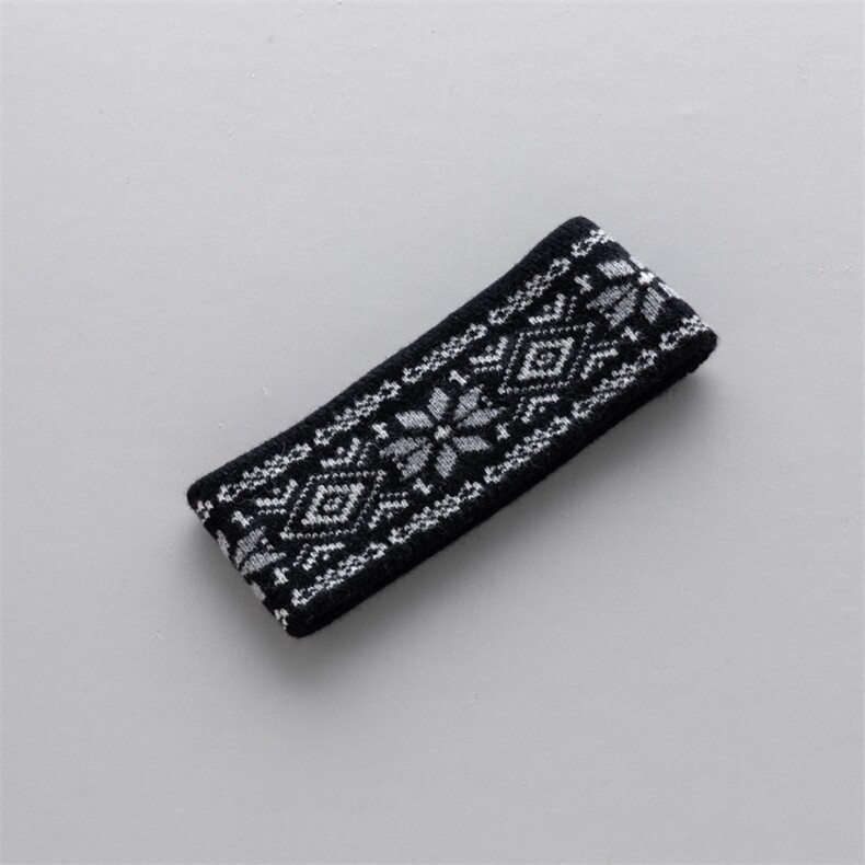 女士时尚百搭通勤简约提花发带，商品下架区商品下架区，江帆羊绒