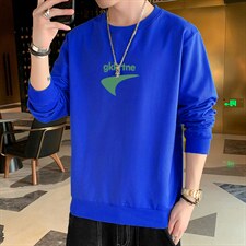 2026秋季新款潮流青少年学生字母印花卫衣班服1210-2-F129-P16，男装卫衣，星座1816-2（原1210–2）