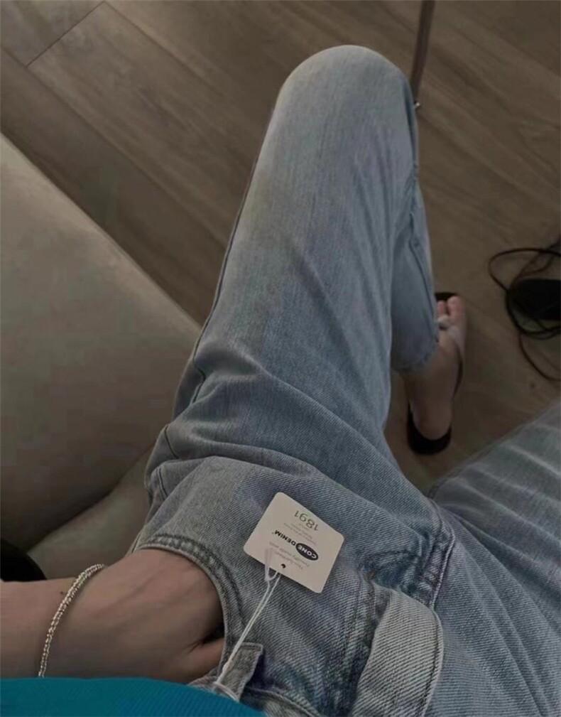 奶咖标牛仔裤smlxl，女装牛仔裤，B.B QVEENS