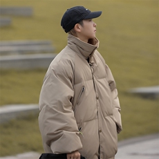 现货冬季ins宽松保暖面包服外套潮流防水户外工装棉衣W7921-P78，男装棉衣，星座512-4